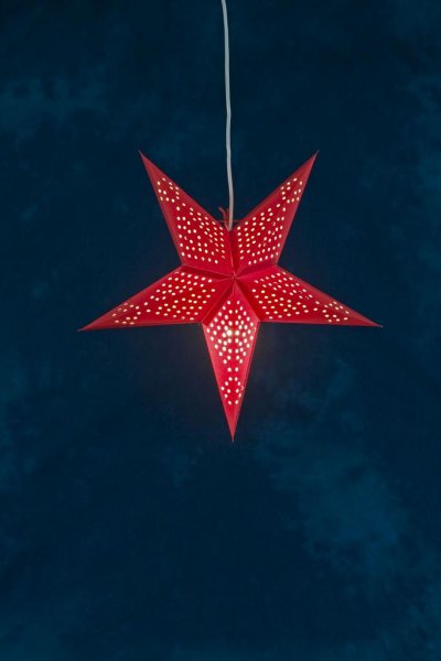 Pappersstjärna röd 52 cm