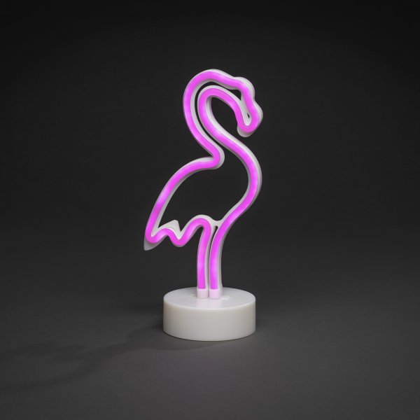 Flamingo m.ljusslang LED