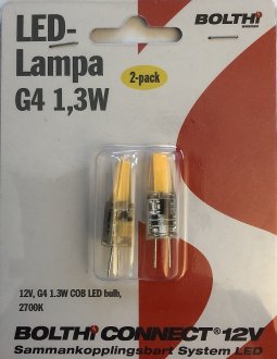 LED lampa G4 1,3W 2-set