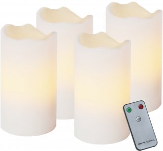 LED Blockljus 4-pack Advent