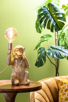 Monkey table lamp