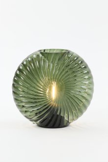 Table lamp LED 16,5x7x16,5 cm MILADO glass green