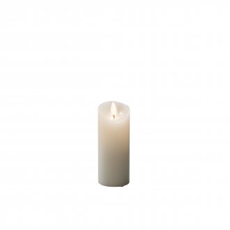 Kynttilä 5x12,7 cm LED valkoinen