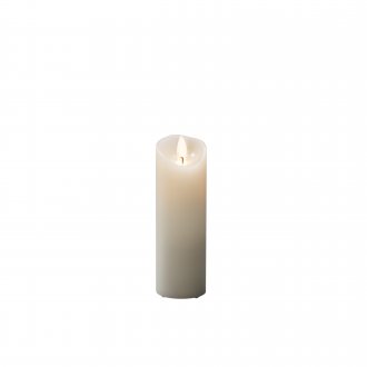 Kynttilä 5x15,2 cm LED valkoinen