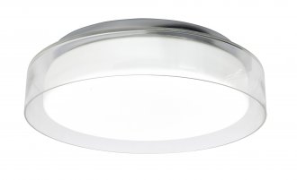 Clear ceiling light
