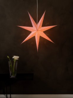Pappersstjärna lila 78cm