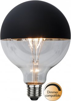 LED-lampa E27 G125 Top Coated