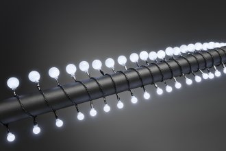 Ljusslinga 80L - svart kabel