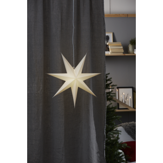 Plain paper star 65cm
