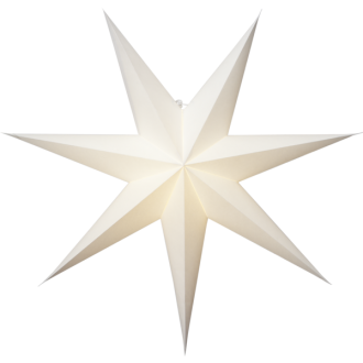 Plain paper star 65cm