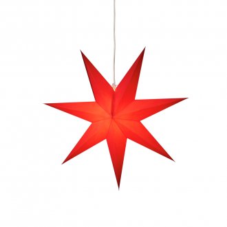 Pappersstjärna röd 60 cm