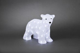 Liten stående isbjörn LED