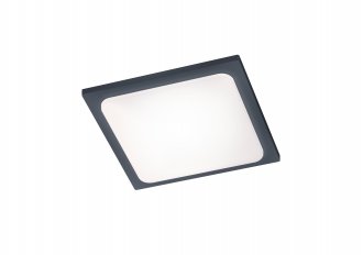 Trave LED ceiling lamp anthracite