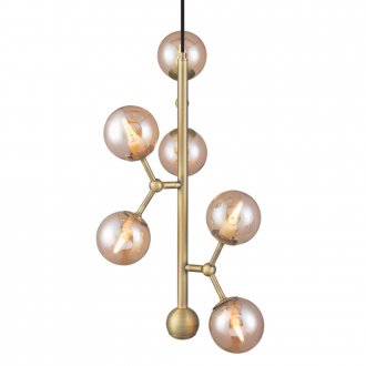 Atom vertical chandelier