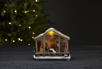 Panorama Nativity julkrubba