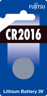 Batteri knapp CR2016 1-pack