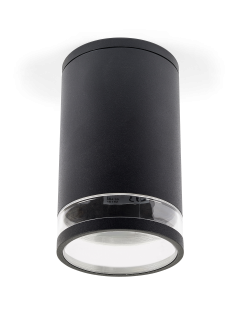 Liva Ceiling lampatur E27 black