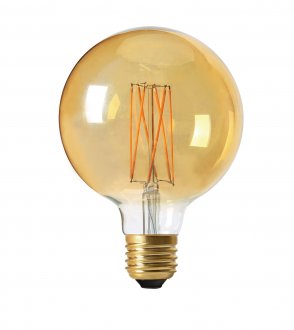 E27 Edison 125 LED dimbar amber 4W