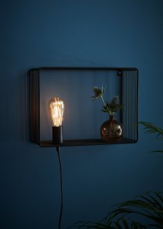 Shelf wall lamp