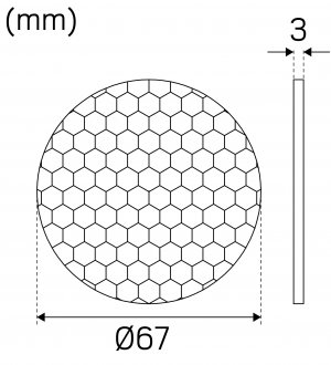 Honeycomb Optic Track S/M