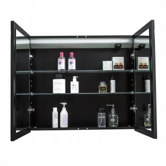 Mirror cabinet Bathlife Lysa 800 Black