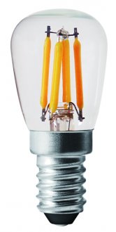 E14 Päronlampa LED varmvit dimbar