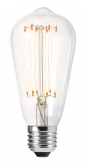 E27 Unitherm LED-lampa klar 4W