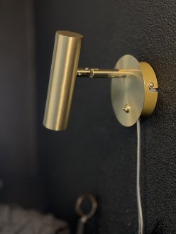 ARTIC wall lamp, matt brass