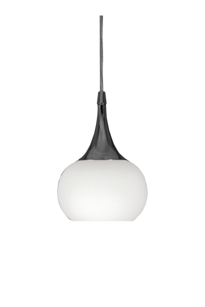 GLOBUS window lamp, white / chrome