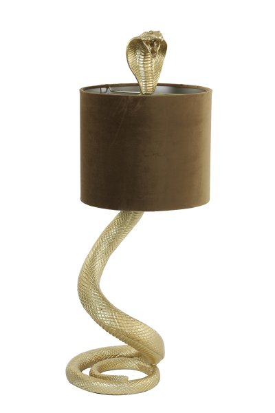 Snake table lamp