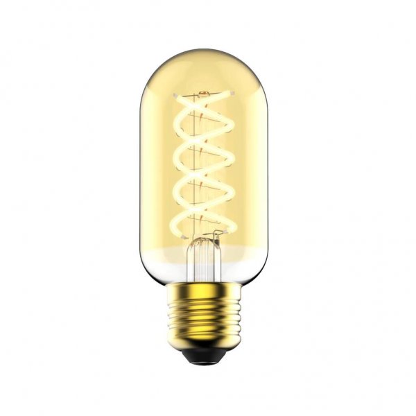 E27 Tublampa amber LED 4,5W dimbar