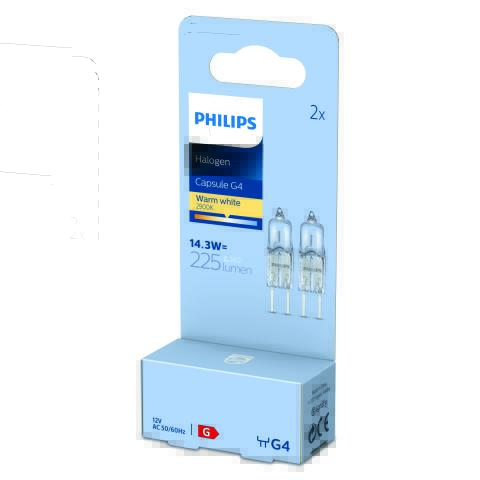 Philips G4 14,3W Halogen 2-P
