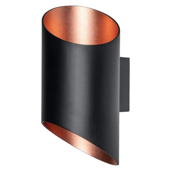 Smart+ Orbis Wall lamp Cylindro Black TW 200mm x 120mm 2x5w