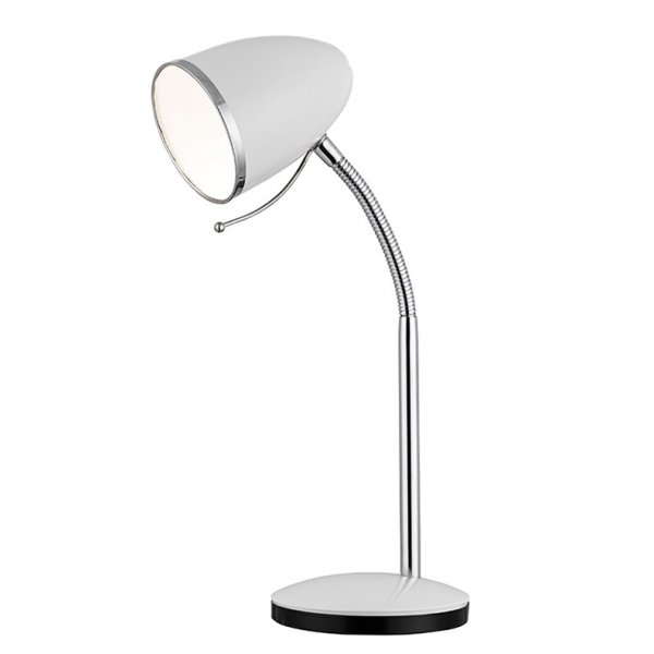 Desktop lamp white/chrome