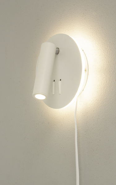 ACE wall lamp, white