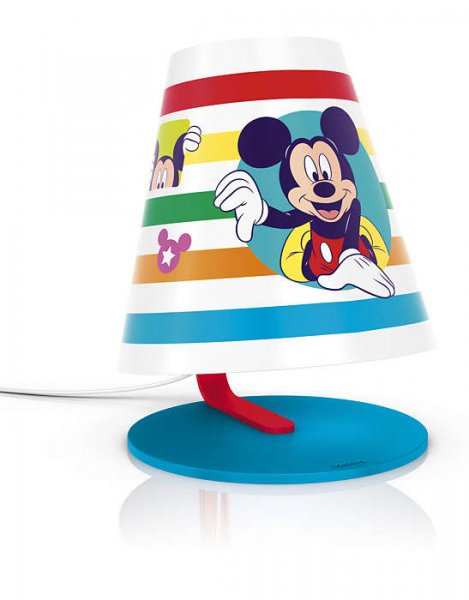 Mickey Mouse bordlampa LED