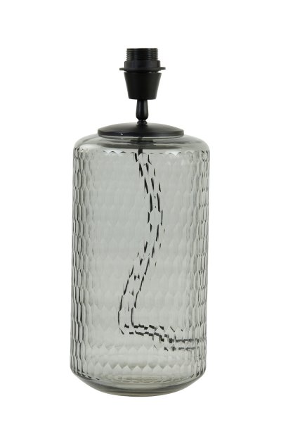 Lamp base Ø18x42 cm DORIAN glass smoked