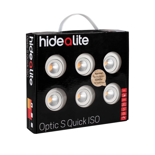 Optic S Quick ISO 6-pack 3000K