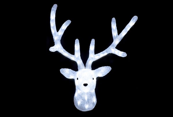 Reindeer chrystal decoration 50cm