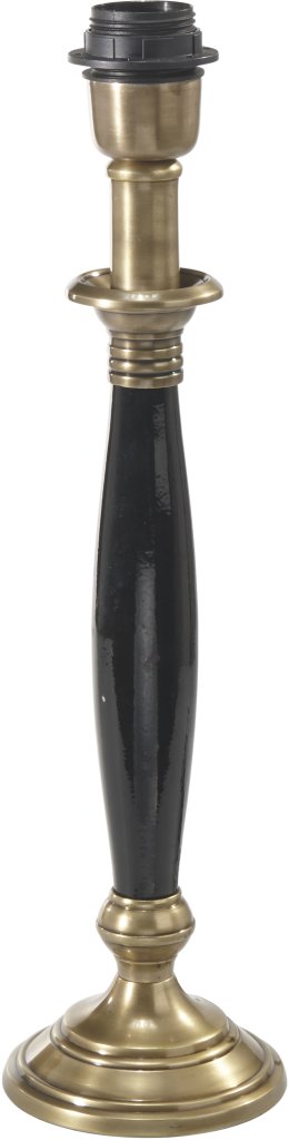 Madison lampfot svart/antik 43cm (Svart)