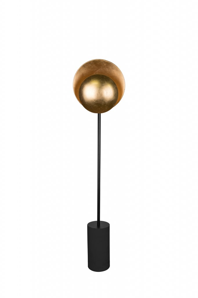 Globen Lighting Orbit golvlampa (Mässing/guld)