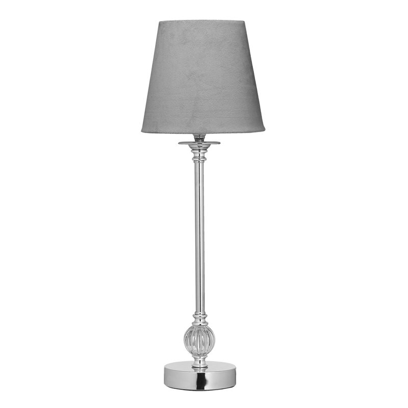 Pixie Design Lilly bordslampa (sammet) (Grå)