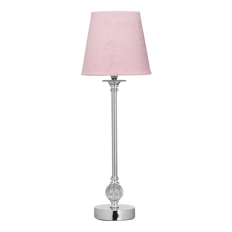 Pixie Design Lilly bordslampa (sammet) (Rosa)