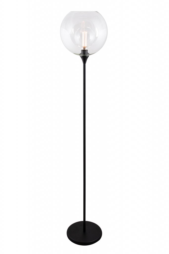 Globen Lighting Bowl golvlampa (Svart)