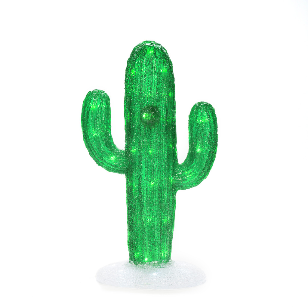 Konstsmide Kaktus akryl 45cm LED (Klar)