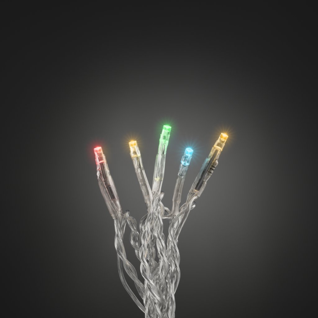 Konstsmide Slinga 20 LED färgade (Klar)
