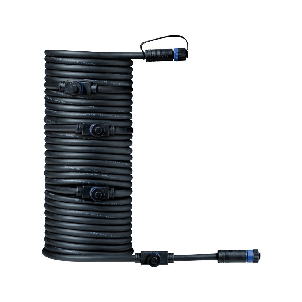 Paulmann Plug & Shine kabel IP68 10m (Svart)