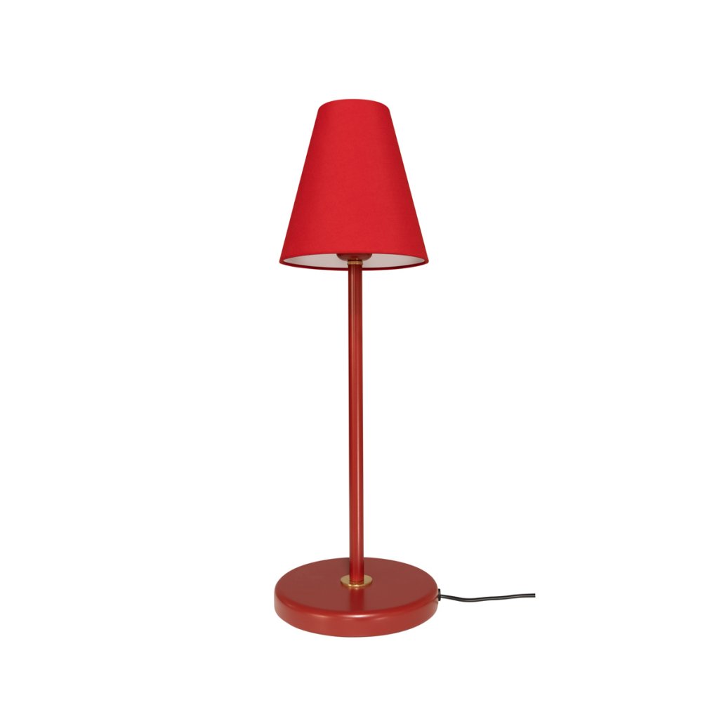 Armaturhantverk Haga bordlampa (röd)