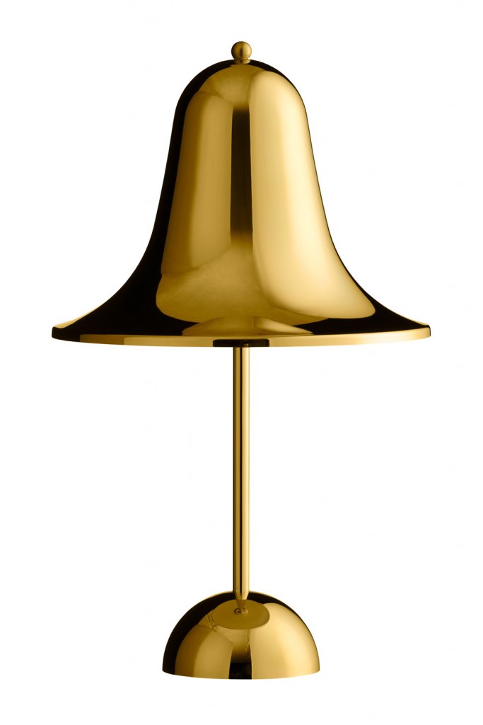 Verpan Pantop portabel bordslampa (Mässing)