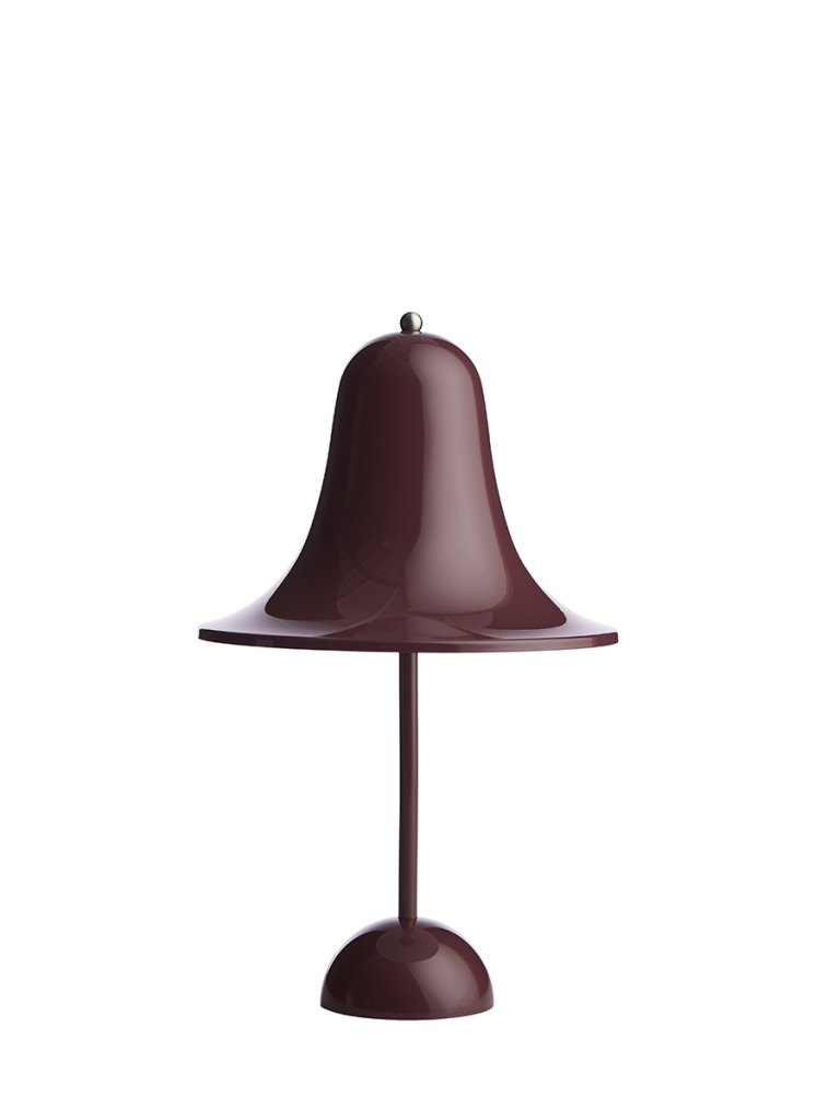 Verpan Pantop portabel bordslampa (Burgundy)